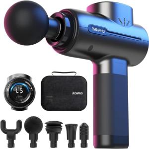 RENPHO Deep Tissue Massage Gun with 5 Heads