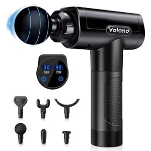 Portable Deep Tissue Massage Gun with LCD Display