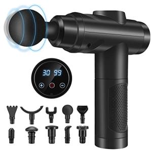 Deep Tissue Massage Gun with LCD Touch Screen