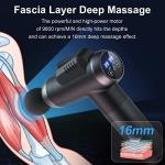 Timiyou Deep Tissue Massage Gun with 6 Heads