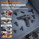 Portable Deep Tissue Massage Gun with 10 Heads