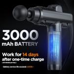 Portable Deep Tissue Massage Gun with 10 Heads