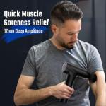 Quiet Deep Tissue Massage Gun with 20 Speeds