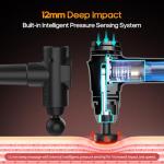 AERLANG Heated Deep Tissue Massage Gun for Relief