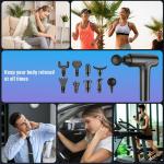 Quiet Deep Tissue Massage Gun with 20 Speeds