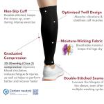 Calf Support Compression Sleeves for Pain Relief