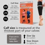 Calf Support Compression Sleeves for Pain Relief
