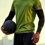 Adidas Black Compression Arm Sleeves - L/XL