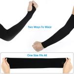 UV Protection Compression Arm Sleeves for Sports