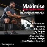 Calf Support Compression Sleeves for Pain Relief