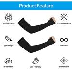 UV Protection Compression Arm Sleeves for Sports