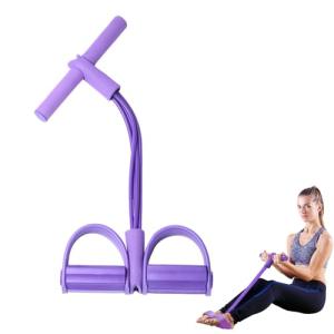 Multifunctional Abdominal Trainer with Resistance Tubes