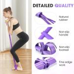 Multifunctional Abdominal Trainer with Resistance Tubes