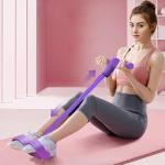 Multifunctional Abdominal Trainer with Resistance Tubes