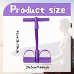 Foot Pedal Resistance Bands for Home Workouts
