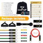 Stackable Resistance Bands Set for Home Workouts