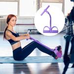 Multifunctional Abdominal Trainer with Resistance Tubes