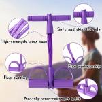 Foot Pedal Resistance Bands for Home Workouts