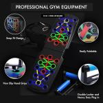 Push Up Board with Resistance Bands - 20-in-1 Home Gym