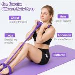 Foot Pedal Resistance Bands for Home Workouts