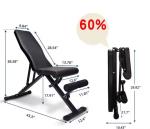 Adjustable Foldable Gym Lifting Workout Bench