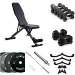 Adjustable Foldable Workout Lifting Bench