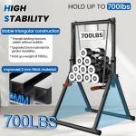 Adjustable Foldable Power Tower for Home Workouts