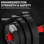 FK Sports Adjustable Dumbbells Set for Home Gym