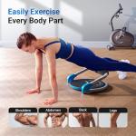 MERACH Adjustable Ab Crunch Machine for Home Workouts