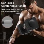 EnterSports 18kg Adjustable Dumbbells for Home Gym