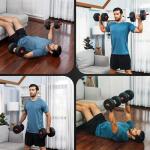 FK Sports Adjustable Dumbbells Set for Home Gym