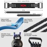 INNSTAR Adjustable Bench Press with Resistance Bands