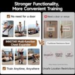 INNSTAR Adjustable Bench Press with Resistance Bands