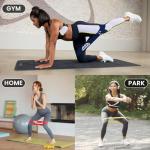 MAVIKS Set of 5 Resistance Bands for Workouts