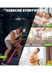 5-Piece Stackable Resistance Bands Set with Accessories