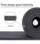 Thick Non-Slip Yoga Mat with Carrying Strap