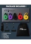 5-Piece Stackable Resistance Bands Set with Accessories