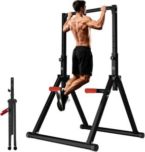 Adjustable Foldable Power Tower for Home Workouts