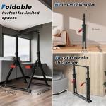 Adjustable Foldable Power Tower for Home Workouts