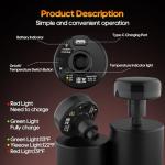 AERLANG Heated Deep Tissue Massage Gun for Relief