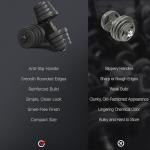 Yaheetech 30KG Adjustable Dumbbells for Home Gym