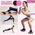 Goocrun Pilates Ring and Resistance Bands Set