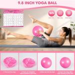 Goocrun Pilates Ring and Resistance Bands Set