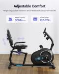 MERACH Smart Bluetooth Recumbent Bike for Home