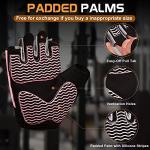 Fingerless Workout Gloves for Weightlifting & Training