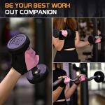 Fingerless Workout Gloves for Weightlifting & Training