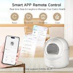 Automatic Self-Cleaning Litter Box with APP Control