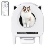 Smart Self-Cleaning Litter Box for Multiple Cats