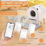 Smart Self-Cleaning Litter Box for Multiple Cats