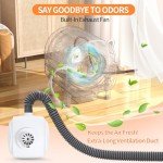 Smart Self-Cleaning Litter Box for Multiple Cats